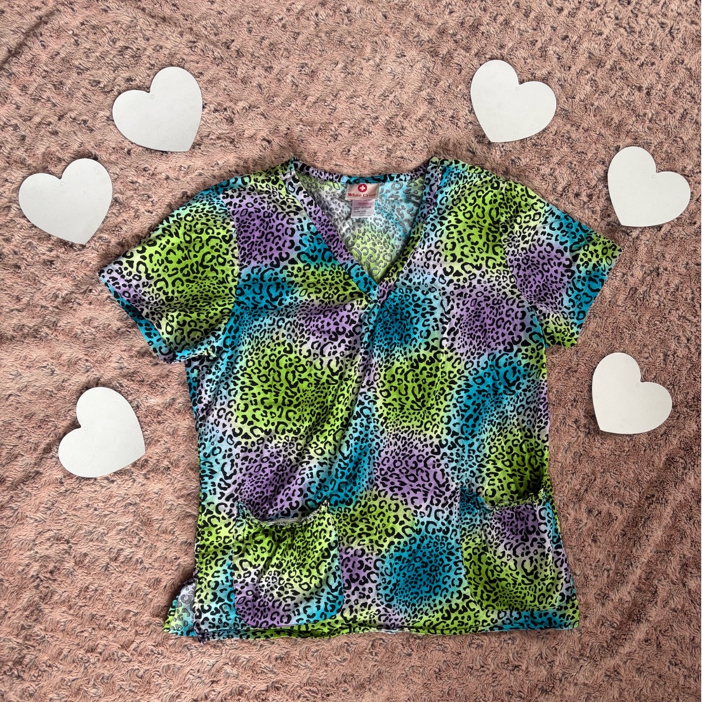 Colorful Scrub Shirts - Picture 2 of 4